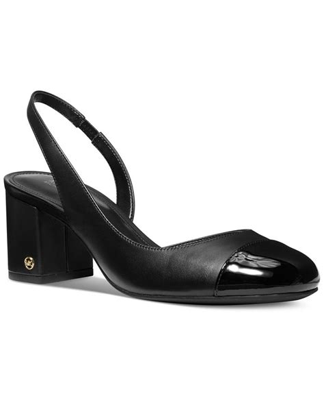 michael kors perla flex sling pump|Perla Leather Slingback Pump .